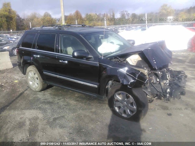 1J4RR5GT7AC115859 - 2010 JEEP GRAND CHEROKEE LIMITED BLACK photo 1