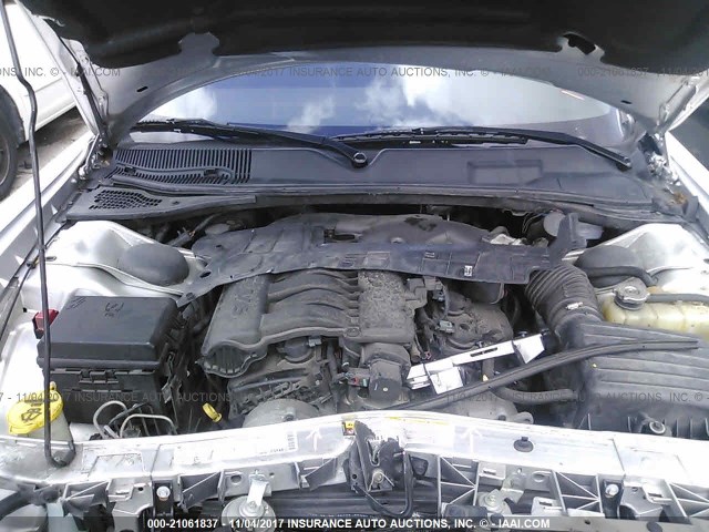 2B3CJ4DV9AH179502 - 2010 DODGE CHALLENGER SE SILVER photo 10