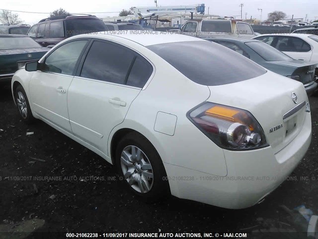 1N4AL21E49N428547 - 2009 NISSAN ALTIMA 2.5/2.5S WHITE photo 3