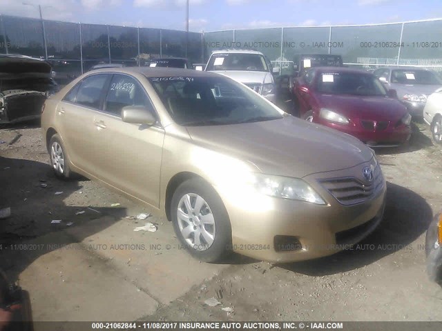 4T1BF3EK2BU183251 - 2011 TOYOTA CAMRY SE/LE/XLE GOLD photo 1