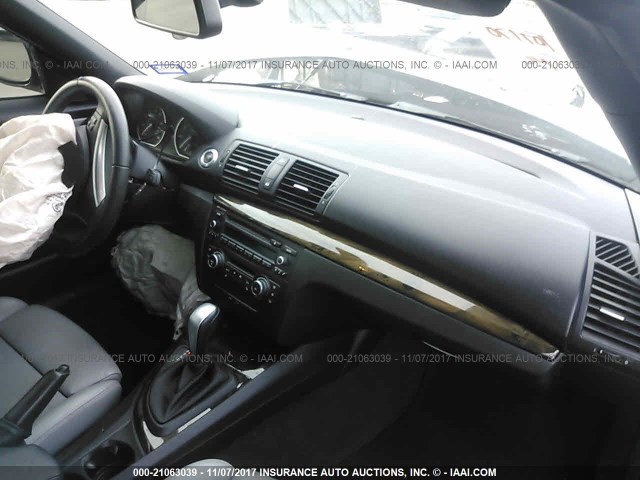 WBAUL7C57CVM82561 - 2012 BMW 128 I BLACK photo 5