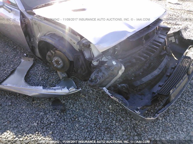 2C3CDYAG9EH306519 - 2014 DODGE CHALLENGER SXT SILVER photo 6