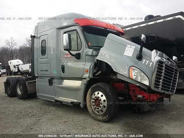 1FUJGLD60ELFT9056 - 2014 FREIGHTLINER CASCADIA 125  GRAY photo 1