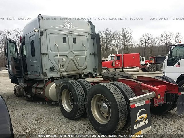 1FUJGLD60ELFT9056 - 2014 FREIGHTLINER CASCADIA 125  GRAY photo 3