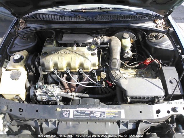 1G8ZH5286TZ256301 - 1996 SATURN SL1 GREEN photo 10