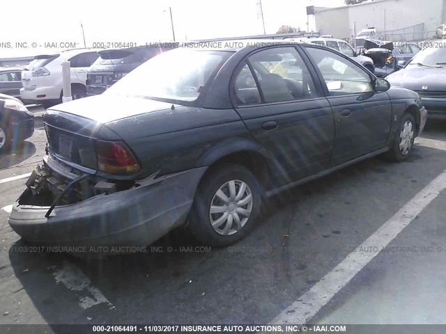 1G8ZH5286TZ256301 - 1996 SATURN SL1 GREEN photo 4