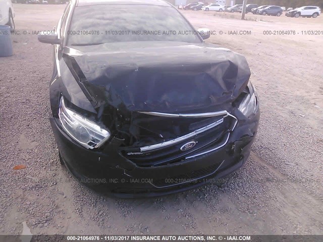 1FAHP2F87DG177560 - 2013 FORD TAURUS LIMITED BLACK photo 6