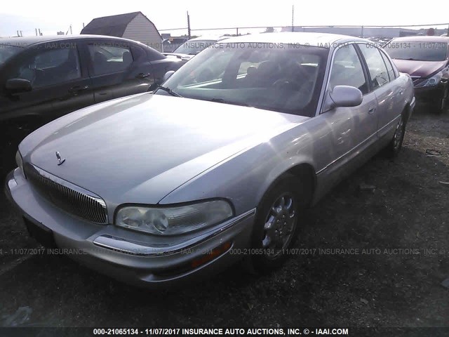 1G4CW54K724206492 - 2002 BUICK PARK AVENUE  SILVER photo 2