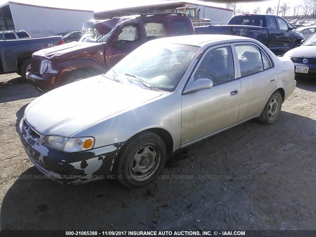 2T1BR12EXYC284719 - 2000 TOYOTA COROLLA VE/CE/LE 银色 照片 2