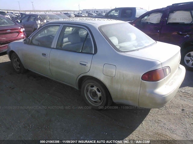 2T1BR12EXYC284719 - 2000 TOYOTA COROLLA VE/CE/LE 银色 照片 3