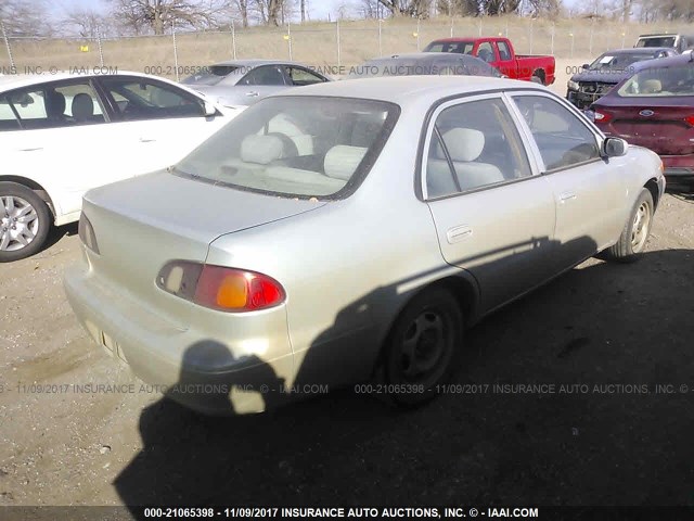 2T1BR12EXYC284719 - 2000 TOYOTA COROLLA VE/CE/LE 银色 照片 4