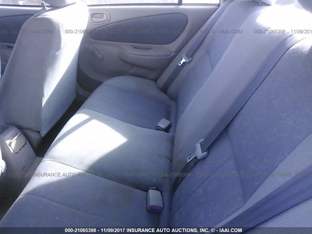 2T1BR12EXYC284719 - 2000 TOYOTA COROLLA VE/CE/LE 银色 照片 8