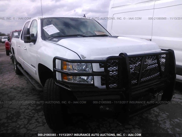 1GC4K1E85DF131430 - 2013 CHEVROLET SILVERADO K3500 LTZ WHITE photo 1