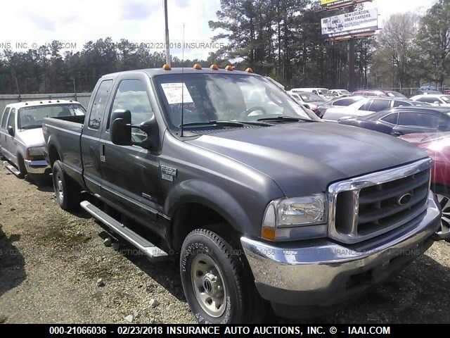 1FTNX21F33EA97525 - 2003 FORD F250 SUPER DUTY GRAY photo 1