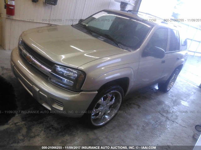 1GNDS13SX62117202 - 2006 CHEVROLET TRAILBLAZER LS/LT GOLD photo 2