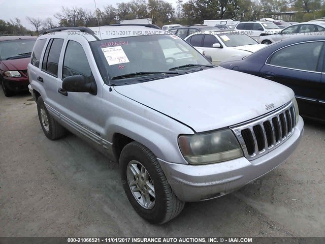 1J4GW48S62C300227 - 2002 JEEP GRAND CHEROKEE LAREDO SILVER photo 1