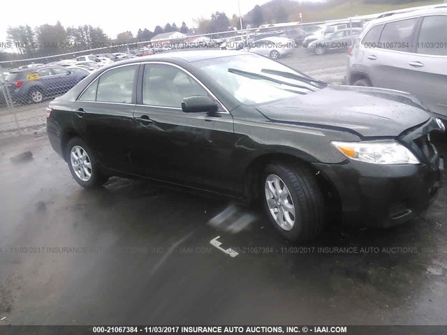 4T1BF3EKXBU619280 - 2011 TOYOTA CAMRY SE/LE/XLE 绿色 照片 1