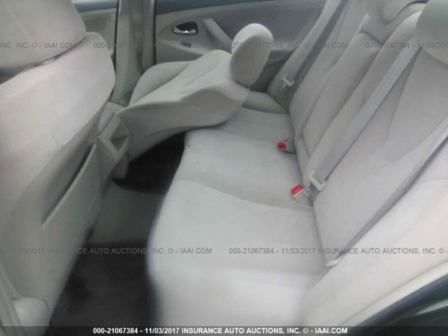 4T1BF3EKXBU619280 - 2011 TOYOTA CAMRY SE/LE/XLE 绿色 照片 8