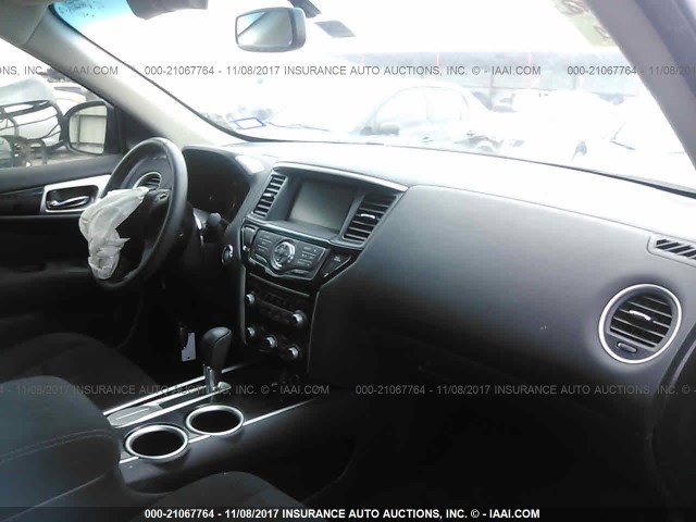 5N1AR2MN3FC716227 - 2015 NISSAN PATHFINDER S/SV/SL/PLATINUM 白色 照片 5