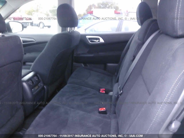 5N1AR2MN3FC716227 - 2015 NISSAN PATHFINDER S/SV/SL/PLATINUM 白色 照片 8