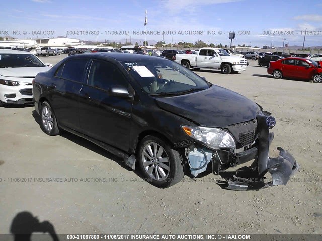 2T1BU4EE6AC424430 - 2010 TOYOTA COROLLA S/LE/XLE BLUE photo 1