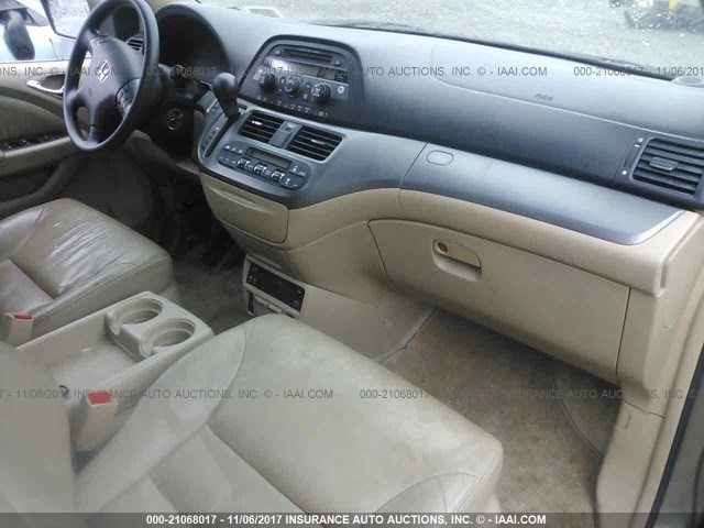 5FNRL38745B055660 - 2005 HONDA ODYSSEY EXL ოქროსფერი ფოტო 5
