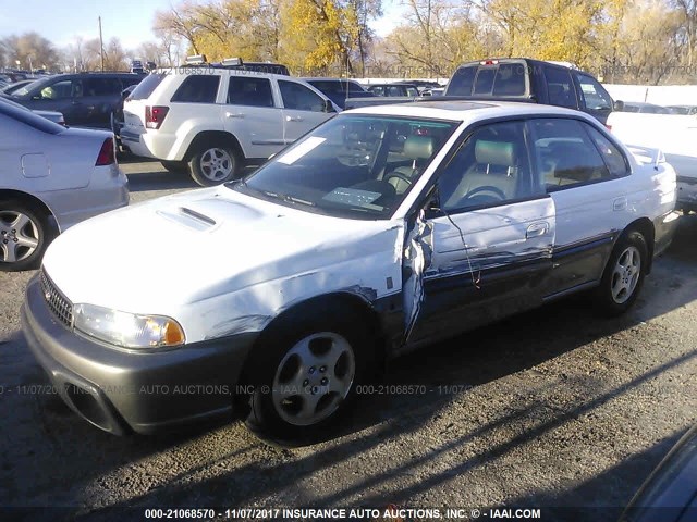 4S3BD6853X7252682 - 1999 SUBARU LEGACY 30TH ANN SUS/LTD/OUTBACK WHITE photo 6