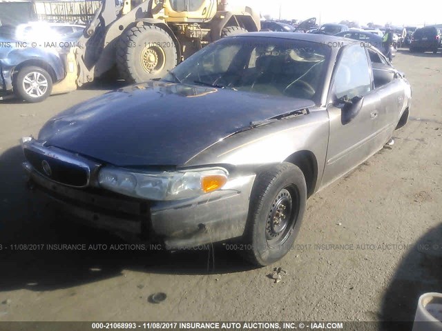 2G4WS52J731205648 - 2003 BUICK CENTURY CUSTOM TAN photo 2