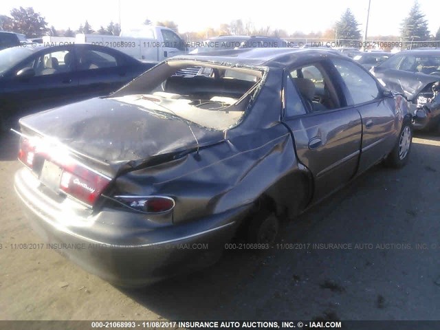 2G4WS52J731205648 - 2003 BUICK CENTURY CUSTOM TAN photo 4