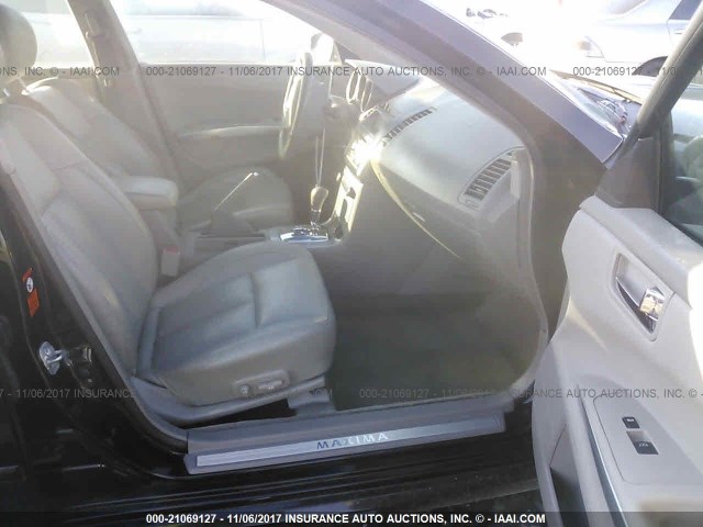 1N4BA41E87C805458 - 2007 NISSAN MAXIMA SE/SL BLACK photo 5