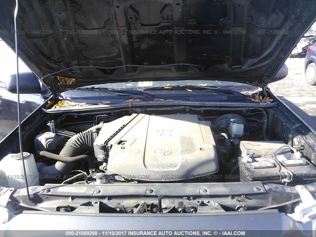 3TMLU4EN0EM162812 - 2014 TOYOTA TACOMA DOUBLE CAB შავი ფოტო 10