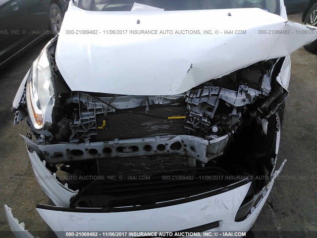 NM0LS6F77G1264204 - 2016 FORD TRANSIT CONNECT XLT WHITE photo 6