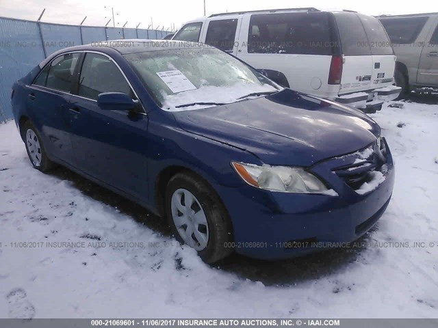 4T1BE46K29U388019 - 2009 TOYOTA CAMRY SE/LE/XLE BLUE photo 1
