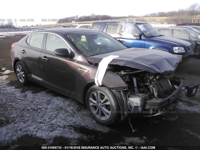 5XXGN4A79DG229719 - 2013 KIA OPTIMA EX PURPLE photo 1