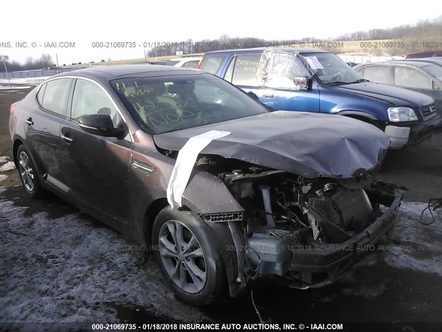 5XXGN4A79DG229719 - 2013 KIA OPTIMA EX PURPLE photo 6