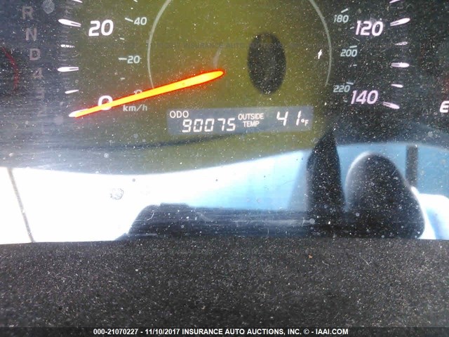 4T1BE46K68U766342 - 2008 TOYOTA CAMRY CE/LE/XLE/SE BLACK photo 7