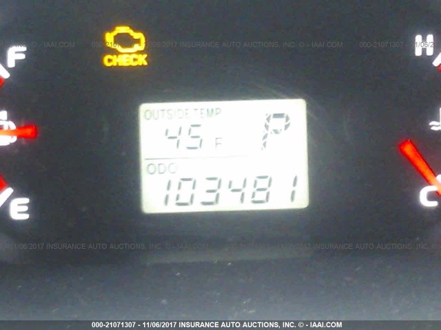 2T1KU40E99C009931 - 2009 TOYOTA COROLLA MATRIX  RED photo 7