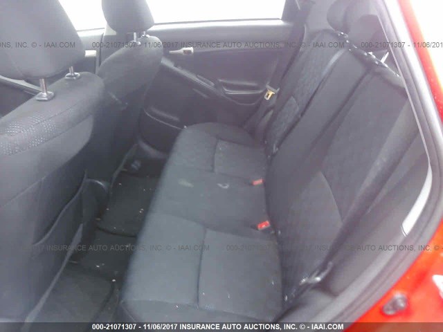 2T1KU40E99C009931 - 2009 TOYOTA COROLLA MATRIX  RED photo 8