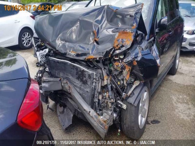 1C4NJCEB0GD651419 - 2016 JEEP COMPASS LATITUDE 黑色 照片 3