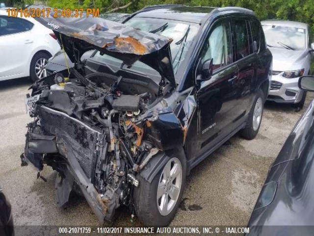 1C4NJCEB0GD651419 - 2016 JEEP COMPASS LATITUDE 黑色 照片 7