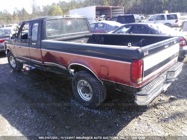 1FTHX25F6TEB71477 - 1996 FORD F250 BLACK photo 3