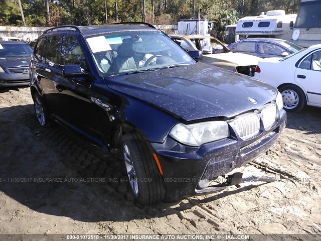 WBXPC93428WJ10908 - 2008 BMW X3 3.0SI Dark Blue photo 1