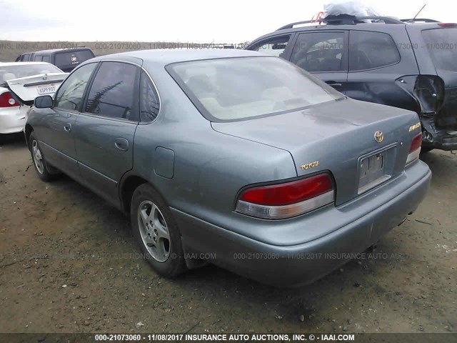 4T1BF12B7VU195909 - 1997 TOYOTA AVALON XL/XLS GREEN photo 3