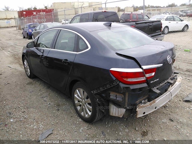 1G4PP5SK3G4164458 - 2016 BUICK VERANO BLACK photo 3