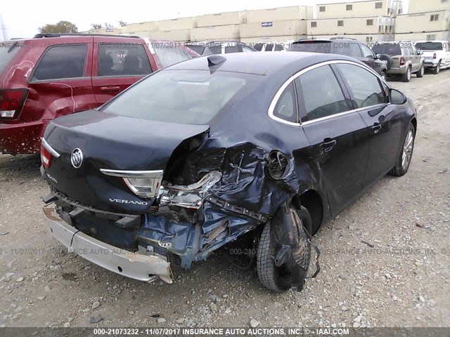 1G4PP5SK3G4164458 - 2016 BUICK VERANO BLACK photo 4