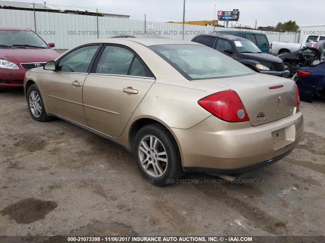 1G2ZG558964127558 - 2006 PONTIAC G6 SE1 TAN photo 3