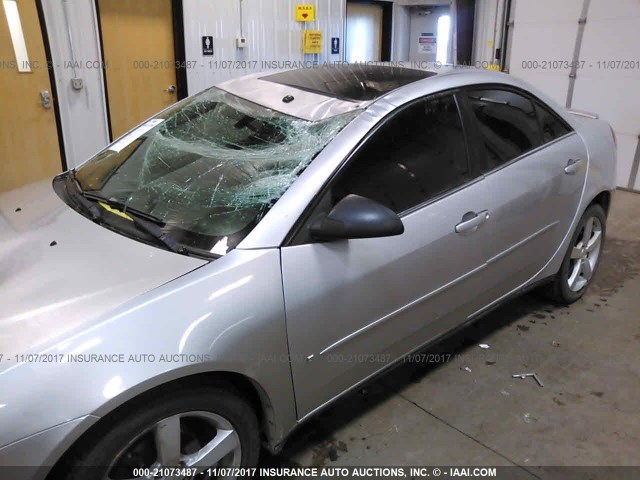 1G2ZM551264246015 - 2006 PONTIAC G6 GTP SILVER photo 6