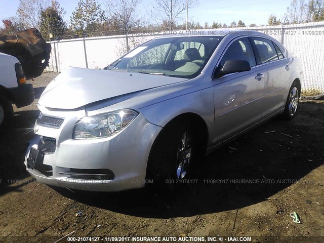 1G1ZB5E06CF120497 - 2012 CHEVROLET MALIBU LS SILVER photo 2