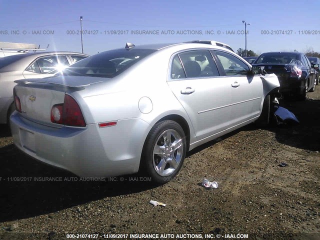 1G1ZB5E06CF120497 - 2012 CHEVROLET MALIBU LS SILVER photo 4