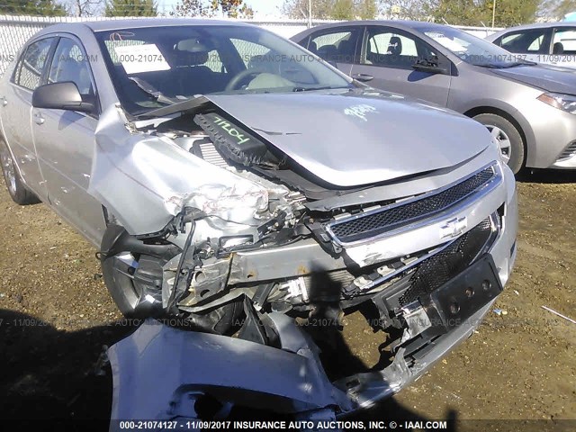 1G1ZB5E06CF120497 - 2012 CHEVROLET MALIBU LS SILVER photo 6
